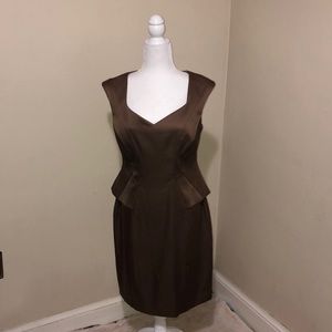 London Times brown size10 business/casual dress